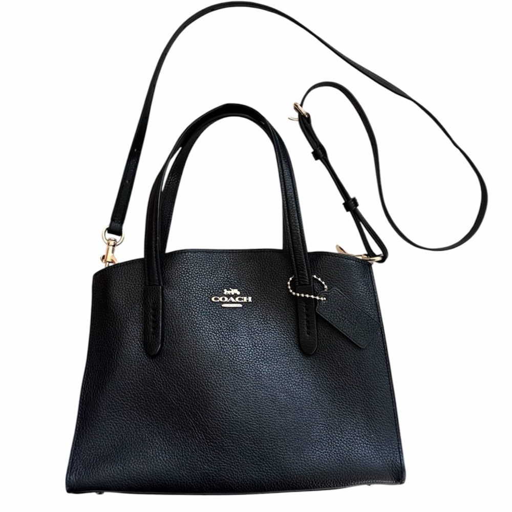 Coach 29529 Charlie Carryall 28 Midnight
Navy Leather Crossbody Satchel Bag - Picture 7 of 15